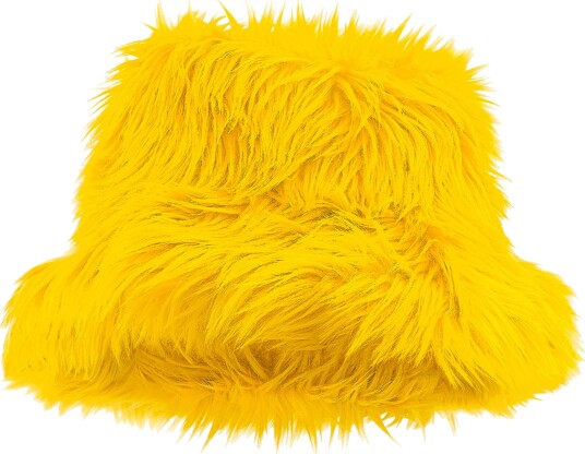 Widmann Bucket Hat Fluffy Gul One size 65105