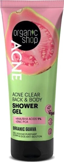 Organic Shop acne clear shower gel 200 ml