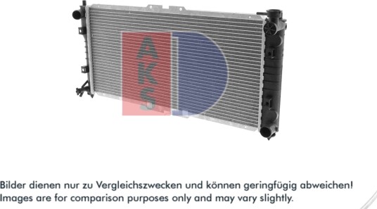 AKS DASIS 110900N Radiator motorkjøling