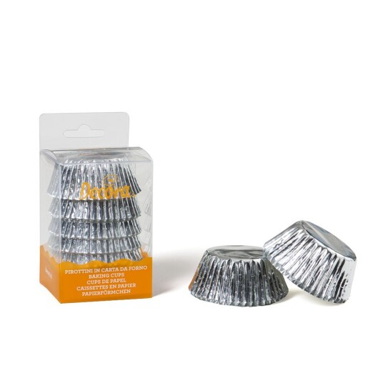 Decora Muffinsformer Sølv Pk/60 