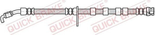 Bremseslange QUICK BRAKE 50.872