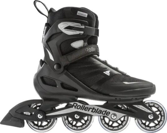Rollerblade Zetrablade, rulleskøyte herre 11,5/45 black/silver