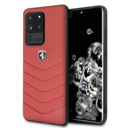 Ferrari Mobildeksel Hardcase S20 Ultra G988 Rød Heritage