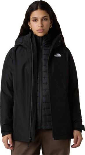 The North Face W Carto Mono Triclimate Hooded Jacket - Black - M