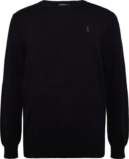 Polo Ralph Lauren Washable Wool Crewneck Sweater Black XS