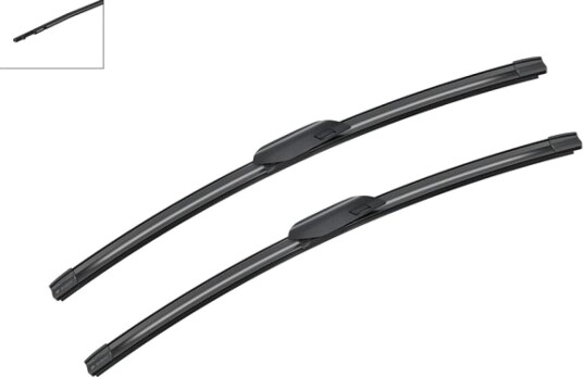 Bosch Aerotwin Flatblade Viskerblade Sæt A893s Bosch Aerotwin Flatblade Viskerblade Sæt A893s