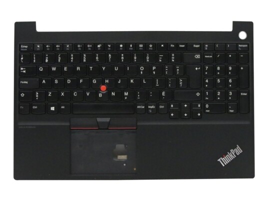 Lenovo - Erstatningstastatur For Bærbar Pc - Med Trackpoint - Qwerty - Fransk - Svart - Fru - For Thinkpad E15 20Rd, 20Re Lenovo - Erstatningstastatur For Bærbar Pc - Med Trackpoint - Qwerty - Fransk - Svart - Fru - For Thinkpad E15 20Rd, 20Re