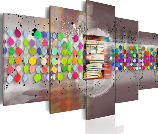 Bilde Abstract Prikker 100x50 Artgeist sp. z o. o.