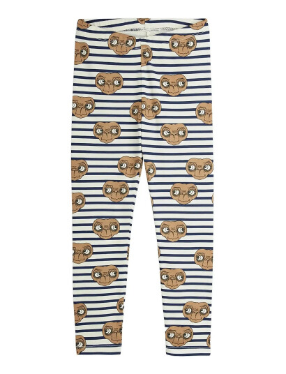 Mini Rodini Multi E.T Stripe AOP Leggings 68 74