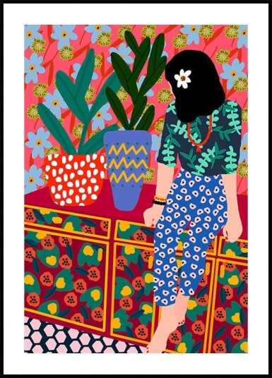 Hawaiian Girl Plakat / 100x150cm Hawaiian Girl Plakat / 100x150cm