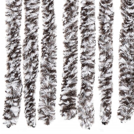 Insektgardin 100x220 cm brun og beige