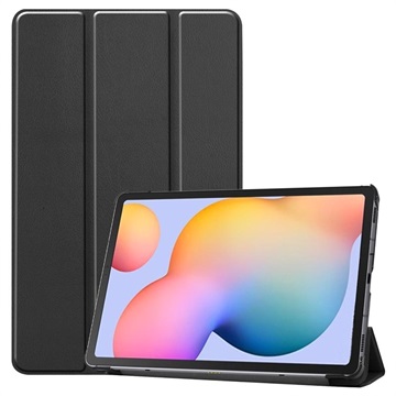Tri Fold Series Samsung Galaxy Tab S6 Lite 2020/2022/2024 Folio etui Svart