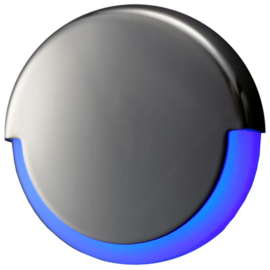 Kupèlys LED rustfritt stål IP 67 180 grader