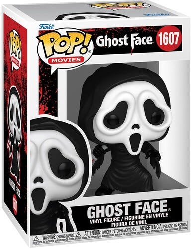 Funko Pop Ghost Face Figur fra Scream Funko Pop Ghost Face Figur fra Scream