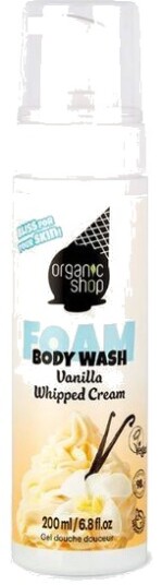 Organic Shop body wash vanilla whipped cream 200 ml
