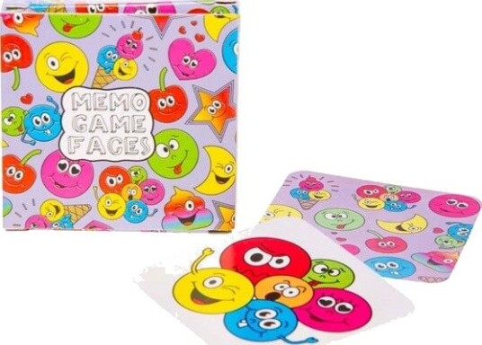 Duckiez Smiley Face Mini Memoryspill 28 Kort