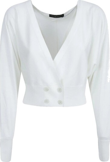 Fabiana Filippi Dame Strikkevarer Hvit 2XS,