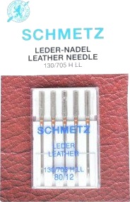 Schmetz Skinnål 80/12 130/705 H LL, 80/12, 5-pack Schmetz Skinnål 80/12 130/705 H LL, 80/12, 5-pack