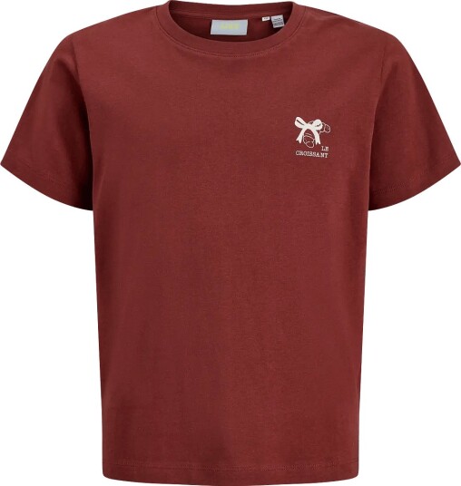 JJXX Kids Jxcarly Reg Fit Ss Tee Jrs Grl   MADDER BROWN   128