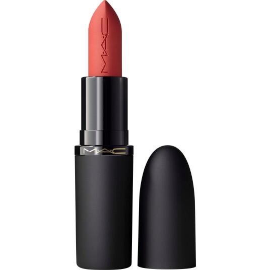 MAC Cosmetics Powder Kiss Hazy Matte Lipstick Brickthrough MAC Cosmetics Powder Kiss Hazy Matte Lipstick Brickthrough