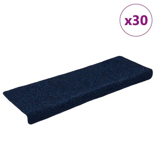 Selvklebende trappematter 30 stk marineblå 65x21x4 cm 8721288458209