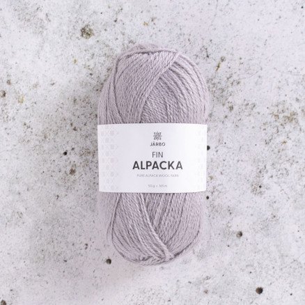 Järbo Fine Alpaca Garn 152 Silver Lining Järbo Fine Alpaca Garn 152 Silver Lining