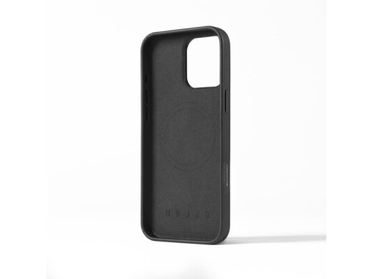 Mujjo iPhone 16 Pro Max Lærdeksel Med MagSafe - Svart Mujjo iPhone 16 Pro Max Lærdeksel Med MagSafe - Svart