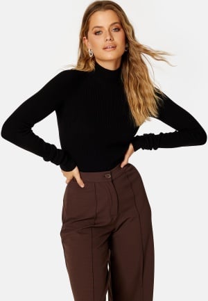 BUBBLEROOM Sami turtleneck top Black XS