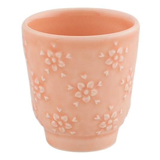 Bordallo Pinheiro Flora kaffekopp 10 cl rosa Bordallo Pinheiro Flora kaffekopp 10 cl rosa