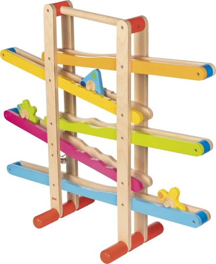 Goki Wooden Marble Run With Figures Goki Wooden Marble Run With Figures