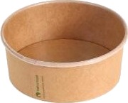 Salatskål Bowle Rund 360Ml Ø120xh45mm Pap,10 Ps X 50 Stk/Krt