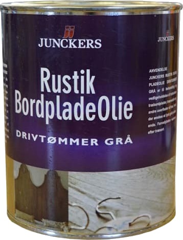 Junckers Benkeplate Olje 0,75 liter Drivtømmer Grå