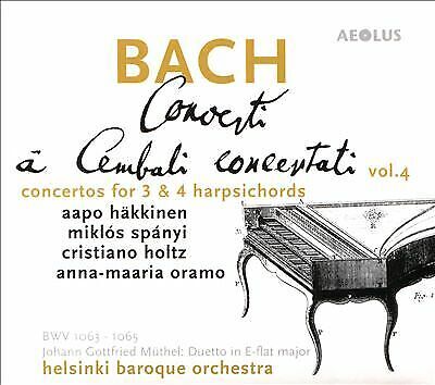 MediaTronixs Johann Sebastian Bach : Bach: Concerti ? Cembali Concertati: Concertos for 3 & Pre-Owned