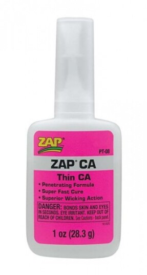 Zap PT-08 Adhesives Zap CA 1 oz