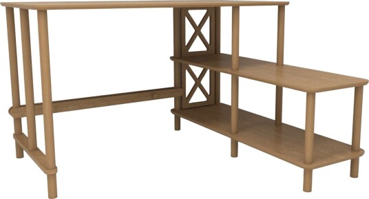 Morina Skrivebord 125 cm - Eik
