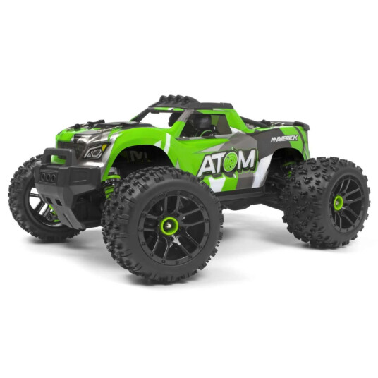 Maverick Atom 1:18 4WD Truck Green - Komplett Maverick Atom 1:18 4WD Truck Green - Komplett