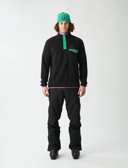 PICTURE ORGANIC CLOTHING Arcca M 1/4 Fleece - Black - S