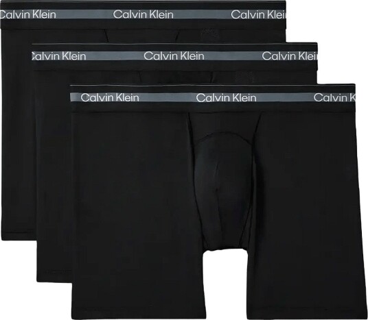 Calvin Klein Boxer Brief 3Pk Black XXL