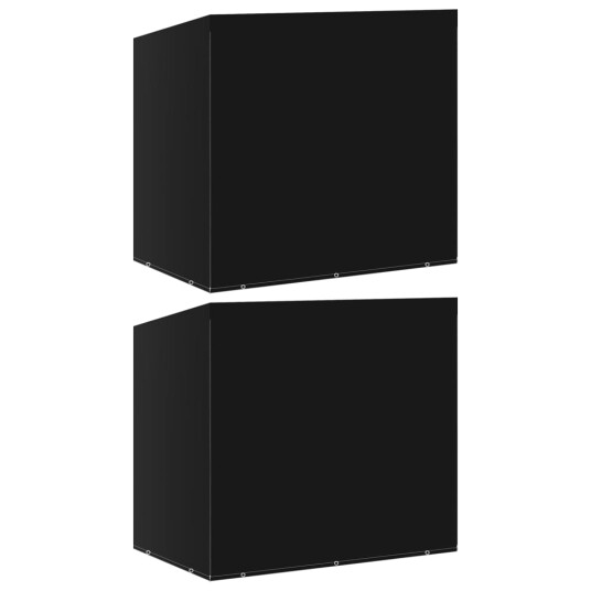 vidaXL Trekk til huskebenk 2 stk 10 maljer 2 glidelåser 255x145x170 cm