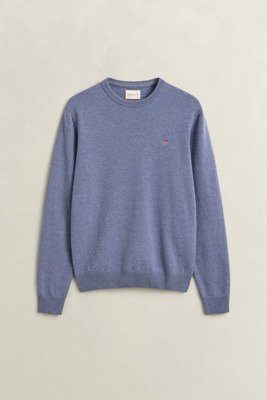 Gant Superfine Lambswool C Neck BLUE HORIZON S Gant Superfine Lambswool C Neck BLUE HORIZON S