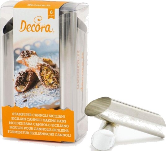 Decora Cannoli Form 2cm Pk/6 Decora Cannoli Form 2cm Pk/6
