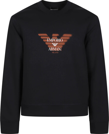 Emporio Armani Herre Gensere & Hettegensere Blå L,