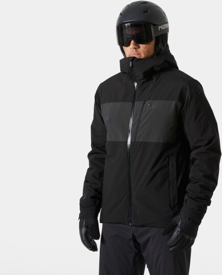 Helly Hansen Gravity Isolert Skijakke Herre Svart M SvartM Helly Hansen Gravity Isolert Skijakke Herre Svart M SvartM