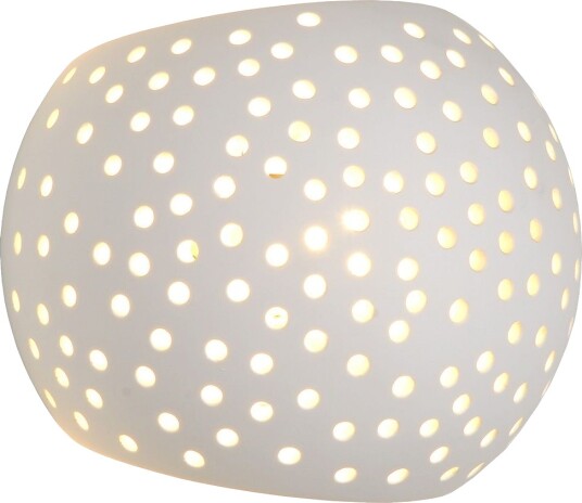 Gipsy Vegglampe For Fast Montering Oval Høyde 13