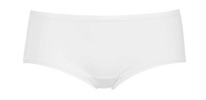 Damella Truser Classic Microfiber Hipster Hvit Medium Dame