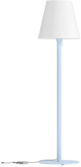 Moris lampe lyseblå.