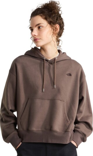 The North Face W Tnf Essential Simple Dome Boxy Os Hood   Brown   XL