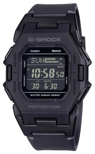 Casio Herreklokke GD B500 1ER G shock Sort/Resinplast Ø41.5 mm