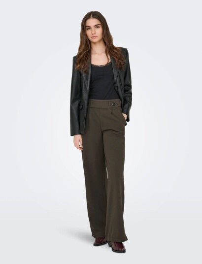 JDY Jdygeggo Life New Long Pant Jrs Noos Brown S x 32 JDY Jdygeggo Life New Long Pant Jrs Noos Brown S x 32