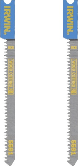 Irwin Pro Stikksagblader, Grov - U-Feste, For Tre/Multiplex, Opptil 20mm (2 Stk.)